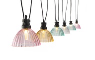STT, STT - Lichterkette SOLAR LIGHT - schwarz/multicolor - Kunststoff - 270 cm