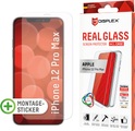Displex, Displex Displayschutzfolie »DISPLEX Real Glass Panzerglas für Apple iPhone 12 Pro Max (6,7