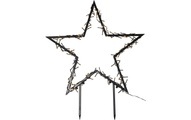 LED-Dekoleuchte Spiky mit Erdspießen, 60 cm