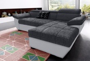 COTTA Ecksofa, inklusive Kopfteilverstellung, wahlweise mit Bettfunktion + Bettkasten