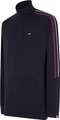 Tommy Hilfiger Sport Longsweatshirt »TEXTURED TAPE 1/4 ZIP«, mit Tommy Hilfiger Logoband an den Schultern und Oberarmen
