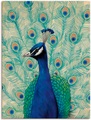 Artland Wandbild »Blauer Pfau II«