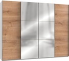 Fresh To Go Schwebetürenschrank »Level«, mit Synchronöffnung