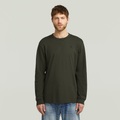 G-STAR Longsleeve »Nifous R«, mit geripptem Einsatz vorne