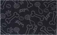 Hanse Home - Hundedecke Dog Toys - 50 x 80 cm - Schwarz