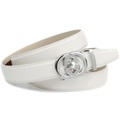 Anthoni Crown 2,5 cm Sommerlicher Automatik Gürtel in Weiss