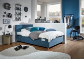 meise.möbel, meise.möbel Kinderbett »COOL«, Polsterbett wahlweise mit Bettkasten, inkl. USB-Anschluss