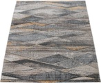 Paco Home Teppich »Harnuba 759«, rechteckig, 9 mm Höhe, Kurzflor, modernes abstraktes Rauten Design, verwaschene Optik, Wohnzimmer