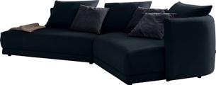 designwerk Ecksofa »New York«, mit moderner Rundung im Korpus