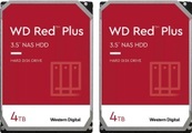 Western Digital, Western Digital externe HDD-Festplatte »WD Red Plus«, 2 x WD Red Plus 4TB