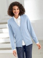 Casual Looks Strickjacke in »fully fashioned«-Verarbeitung