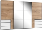 Fresh To Go Schwebetürenschrank »Level«, mit Synchronöffnung
