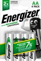 Energizer Recharge Universal AA 1300 mAh (4Stk.) Akku Batterie