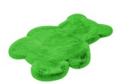 calo-deluxe Kinderteppich »Kids-850«, Motivform, 36 mm Höhe, Kunstfell, Motiv Teddy