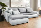 Home affaire Ecksofa »Win«, wahlweise mit Bettfunktion und Bettkasten