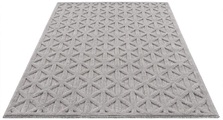 Carpet City Teppich »SANTORINI 58500«, rechteckig, 5 mm Höhe, 3D-Design: Flor erzeugt ein Hoch-Tief-Effekt, In- und Outdoor geeignet