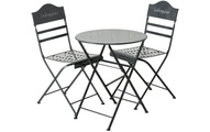 Gartenset, Boltze, »Lieblingsplatz Eisen, Dunkelgrau« (1 Set)