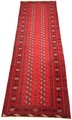 morgenland Wollteppich »Afghan Teppich handgeknüpft rot«, rechteckig, 7 mm Höhe