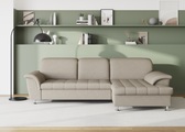 DOMO collection Ecksofa »Franzi«, wahlweise mit Bettfunktion, Bettkasten und Kopfteilverstellung, frei im Raum stellbar