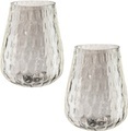 Creativ home Windlicht, (Set, 2 St.), aus Glas