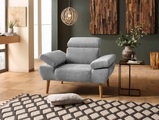Premium collection by Home affaire Sessel »Trapino«, Mit Kopf- und Armteilverstellung, B/T/H: 108/98/81 cm, in 3 Bezugsqualitäten
