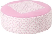 Hoppekids Sitzsack »«Romantik»«, Durchmesser 75cm Bezug abnehmbar