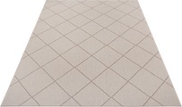 White Label - Teppich In-& Outdoor - 80 x 150 cm; - Creme, Hellbraun
