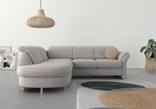sit&more Ecksofa, wahlweise mit Bettfunktion, Bettkasten und Kopf- und Armteilverstellung