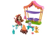 Enchantimals Savannen-Pyjamaparty Spielset mit Griselda Giraffe Puppe