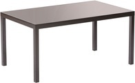 Merxx, MERXX Gartentisch »Trivero Deluxe«, Aluminium, 150x90 cm, grau