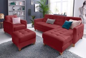 exxpo - sofa fashion Ecksofa, wahlweise mit Bettfunktion