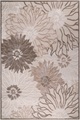 Sanat Teppich »Floral 2«, rechteckig, 6 mm Höhe, In- und Outdoor geeignet, florales Design, Balkon, Terasse