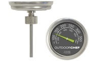 Outdoorchef Thermometer - Grill Ersatzteil (Silber)