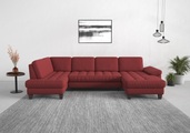 sit&more Wohnlandschaft, wahlweise mit Bettfunktion, Bettkasten, Sitztiefenverstellung