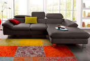 COTTA Ecksofa, Kopf bzw. Rückenverstellung, wahlweise mit Bettfunktion und Bettkasten