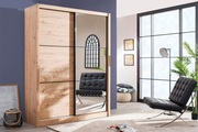 my home Schwebetürenschrank »Navara«, mit Spiegel und zusätzlichen Einlegeböden