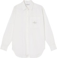Calvin Klein Jeans Plus Hemdbluse »PLUS MONOLOGO RELAXED SHIRT«, mit klassischer Brusttasche