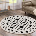 Sanat Hochflor-Teppich »Luxus 3500«, rund, 30 mm Höhe, robuster Langflor, weich, Wohnzimmer, Schlafzimmer