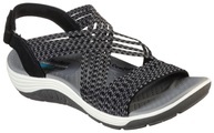 Skechers Riemchensandale »REGGAE CUP-OH, SNAP!«, mit regulierbarem Klettverschluss
