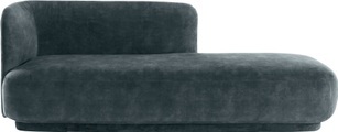 andas Chaiselongue »Kala«, Blickfang durch schöne Rundungen