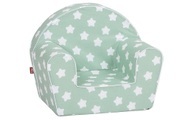 Knorrtoys® Kindersessel »Kindersessel Green white stars«