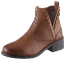 MUSTANG SHOES, Mustang Shoes Chelseaboots, mit seitlichem Stretcheinsatz