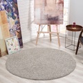 Sanat Hochflor-Teppich »LOCA«, rund, 30 mm Höhe, Wohnzimmer, Langflor, Shaggy, Schlafzimmer