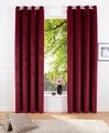 my home Vorhang »Velvet uni«, (2 St.), Samt