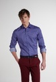 ETERNA LANGARM HEMD SLIM FIT TWILL PINK/BLAU BEDRUCKT