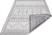 NORTHRUGS Teppich »Doha«, rechteckig, 5 mm Höhe, In- und Outdoor Teppich, Wendbar, gekettelt, strapazierfähig, pflegeleicht, Wohnzimmer, Balkon, Garten, in der EU Hergestellt