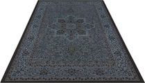 Teppich, »Anjara«, bougari, rechteckig, Höhe 4 mm, maschinell gewebt