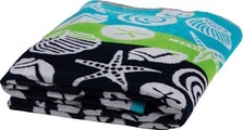 stuco Strandtuch »Seesterne & Muscheln«, (1 St.)