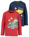 Blue Seven Langarmshirt, (Packung, 2 tlg.)