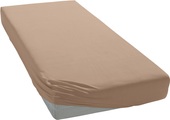 Elastik-Jersey-Spannbetttuch Janine beige Größe: 021